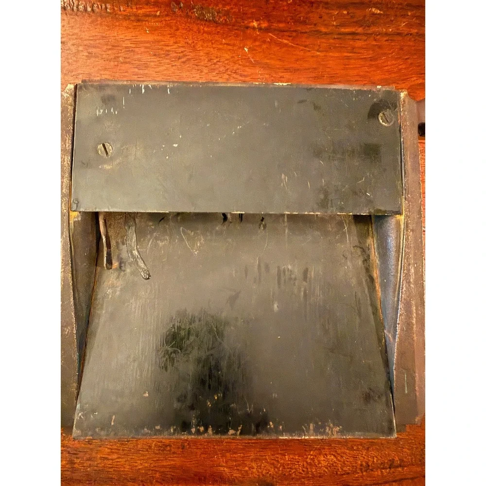Vintage US Mail Bronze Mail Chute Cutler Mailing System Rochester NY Industrial